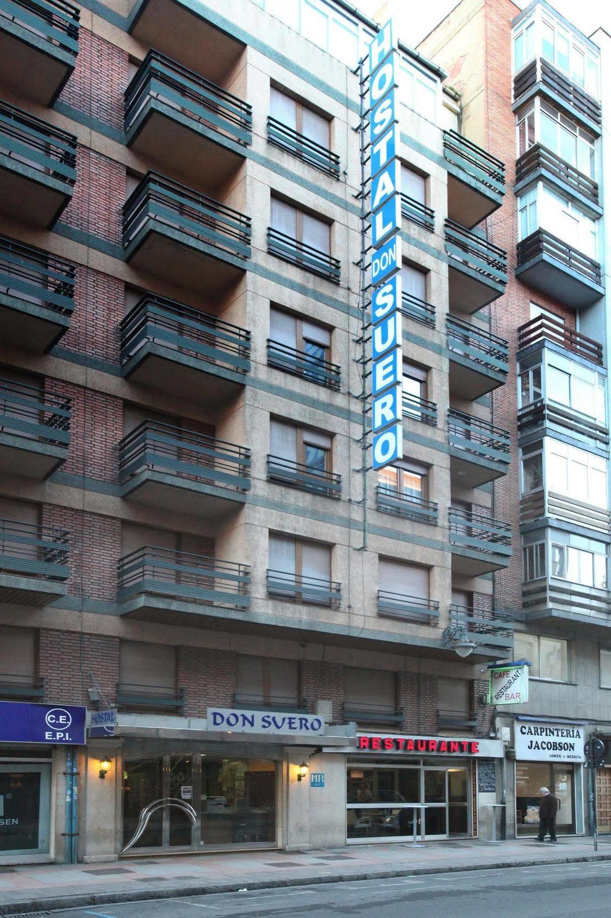 Hostal Don Suero เลออน ภายนอก รูปภาพ
